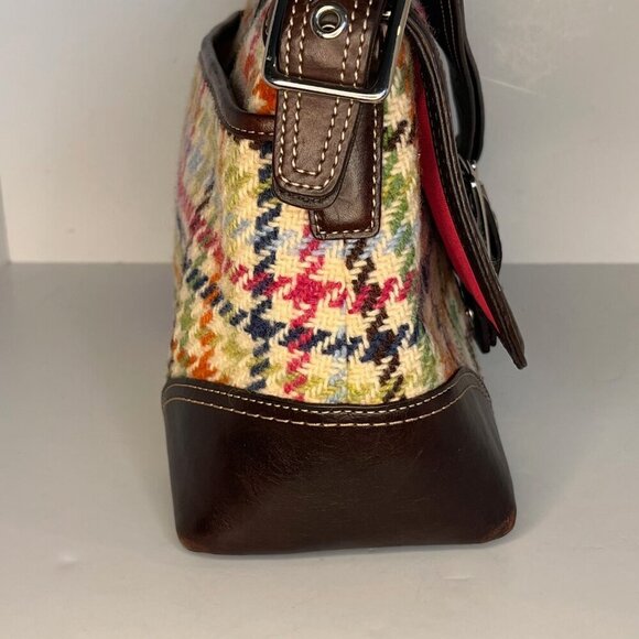 Coach 2008 Hamptons Houndstooth Tattersall Tweed - Picture 3 of 14